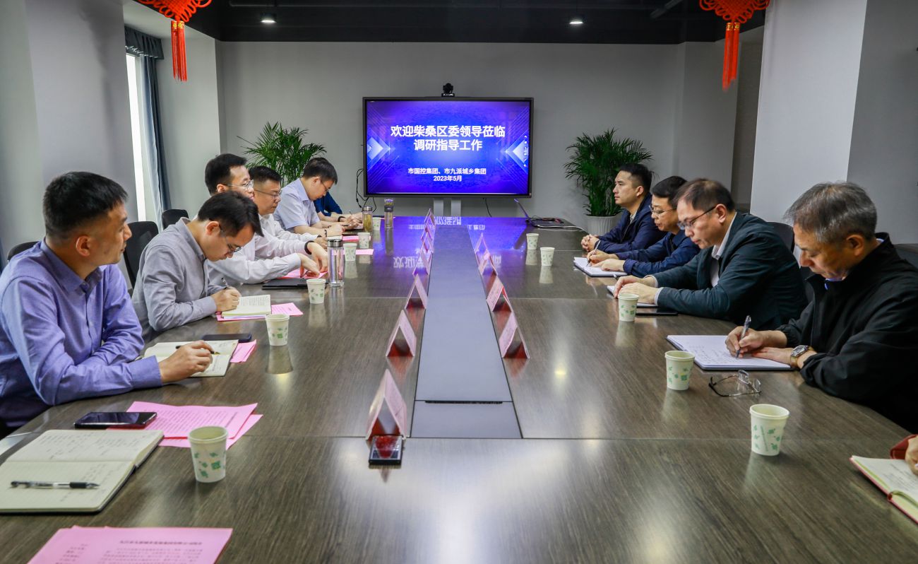 柴桑區(qū)委書記盛煒一行來訪市國控集團(tuán)、市九派城鄉(xiāng)發(fā)展集團(tuán)