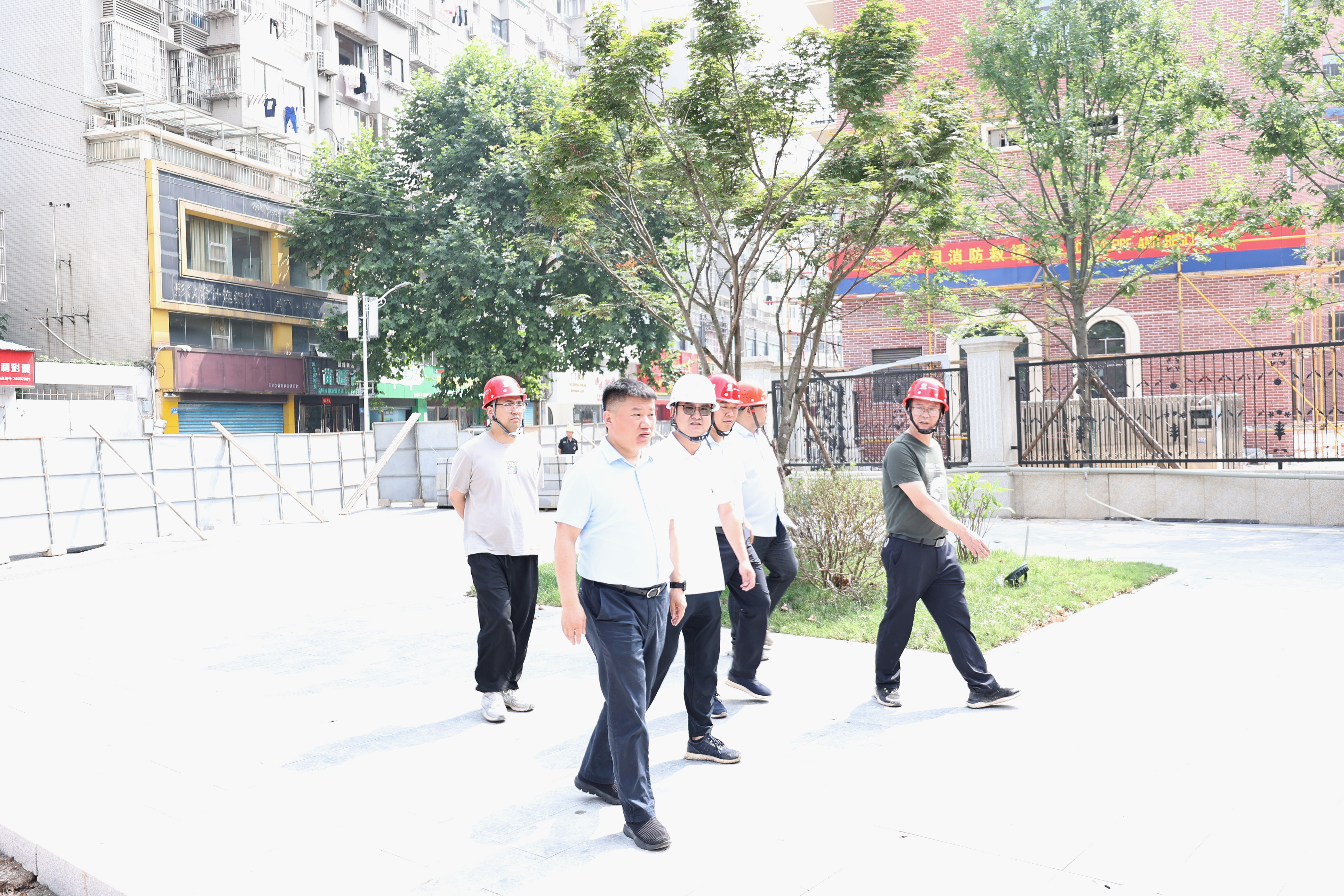 市國(guó)控集團(tuán)黨委書記、董事長(zhǎng)張志堅(jiān)督導(dǎo)檢查安全生產(chǎn)和文明創(chuàng)建工作